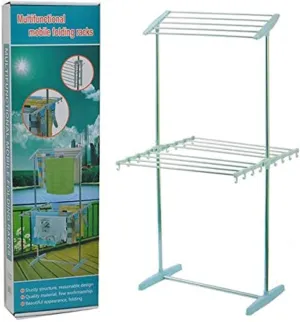 2 Layer Attachable Towel Rack