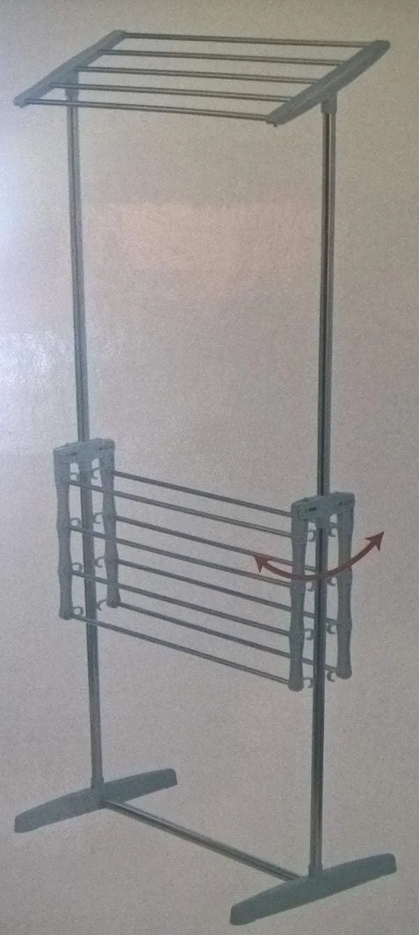 2 Layer Attachable Towel Rack