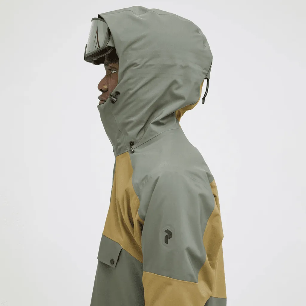 2L anorak jacket - Snap green / Pine needle