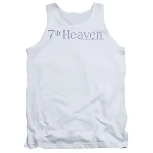 7th Heaven 7th Heaven Logo Mens Tank Top Shirt White