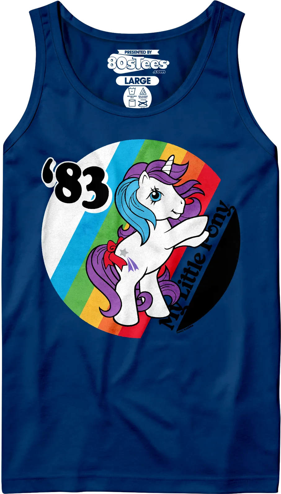 '83 Rainbow My Little Pony Tank Top