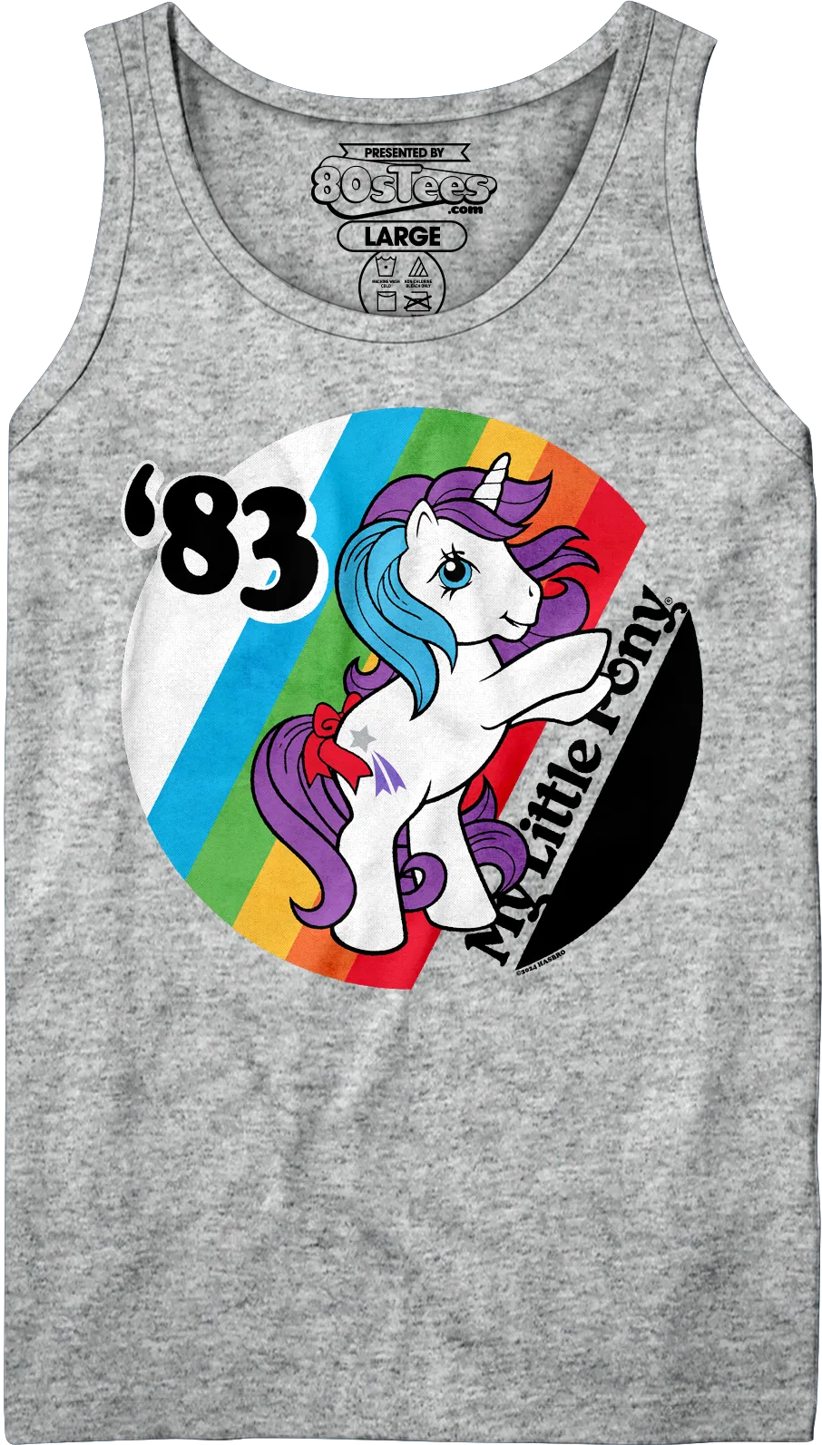 '83 Rainbow My Little Pony Tank Top