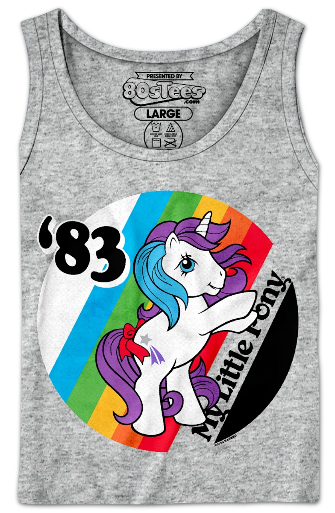 '83 Rainbow My Little Pony Tank Top