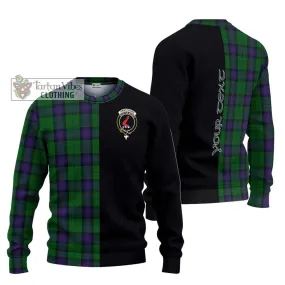 Armstrong Tartan Ugly Sweater with Family Crest and Half Of Me Style