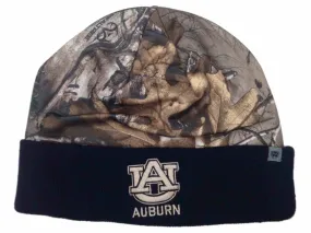 Auburn Tigers TOW Realtree Camo Navy RT Cool Cuffed Knit Hat Cap Winter Beanie