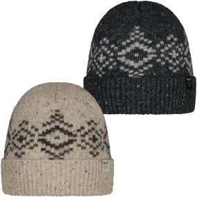 Barts Mens Cimmon Fine Knit Fleece Lined Cuffed Beanie Hat