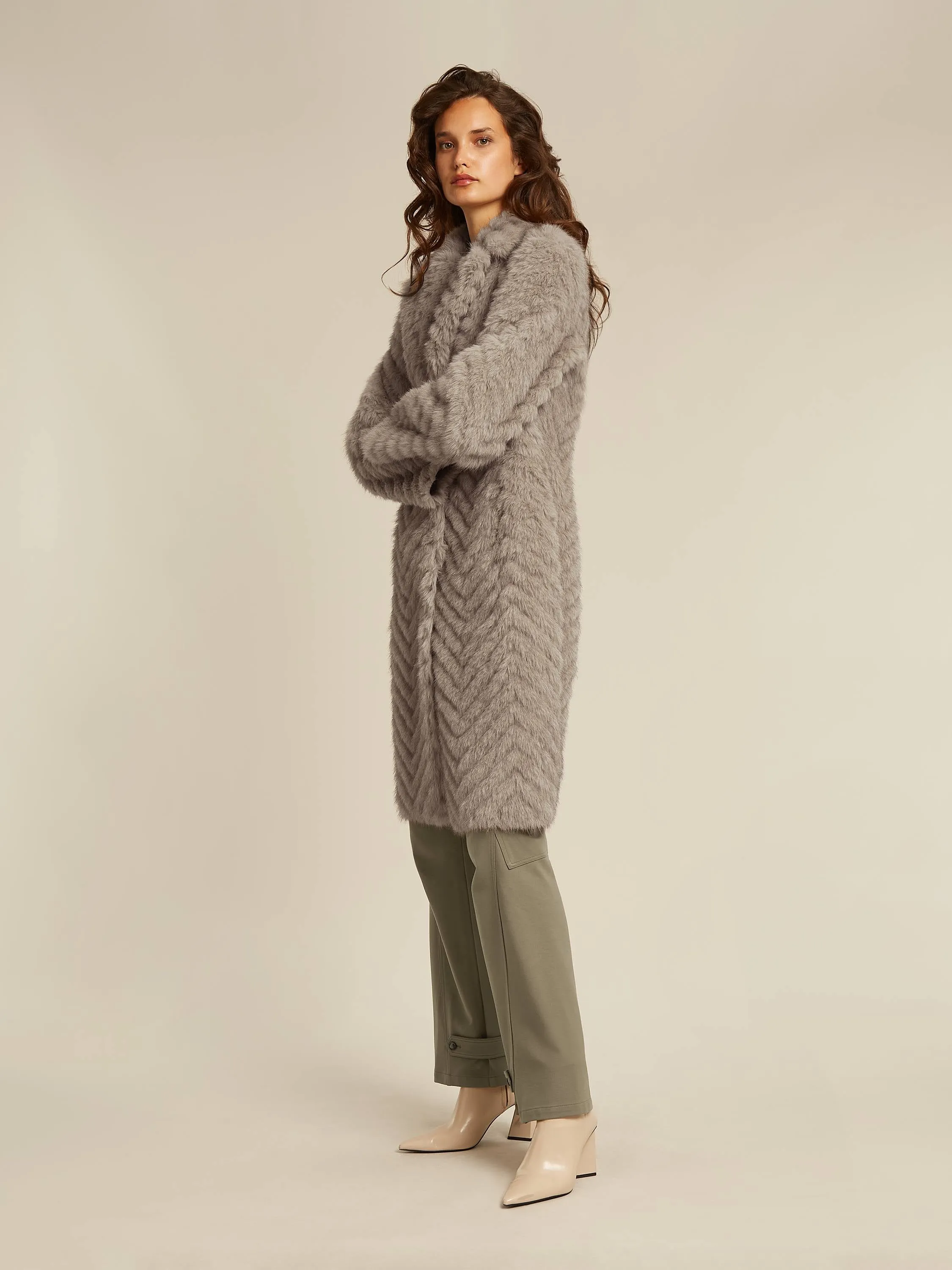 Beau coat - Taupe