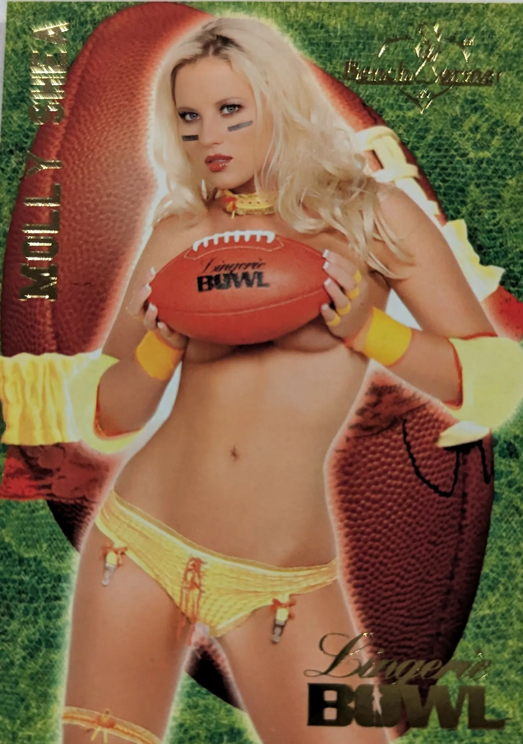 BENCH WARMERS 2006 LINGERIE BOWL MOLLY SHEA H84 LB-9 of 24