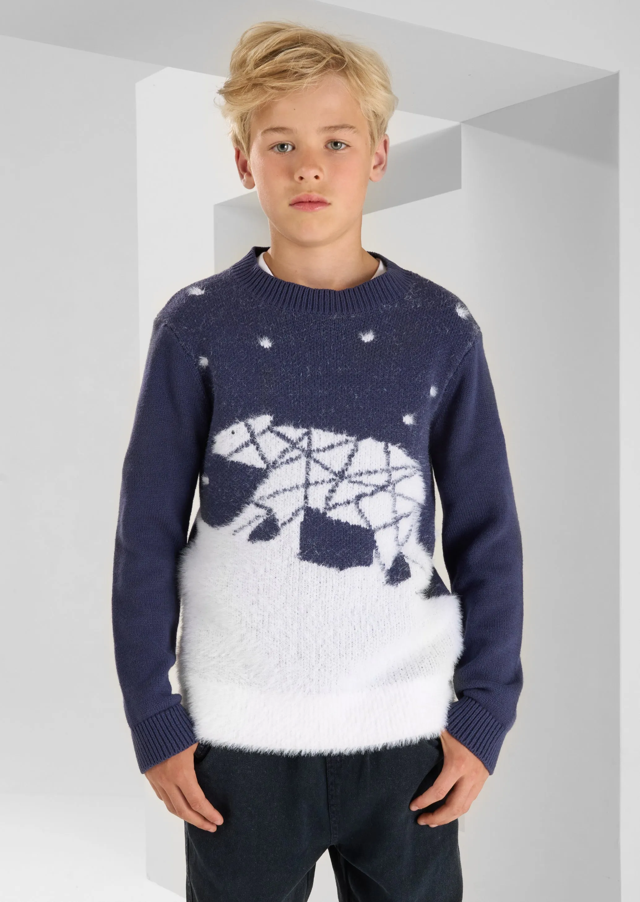 Benny Polar Bear Landscape Jumper