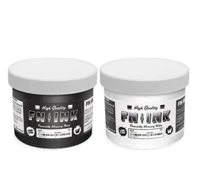 Black & White Plastisol Ink Combo Deal