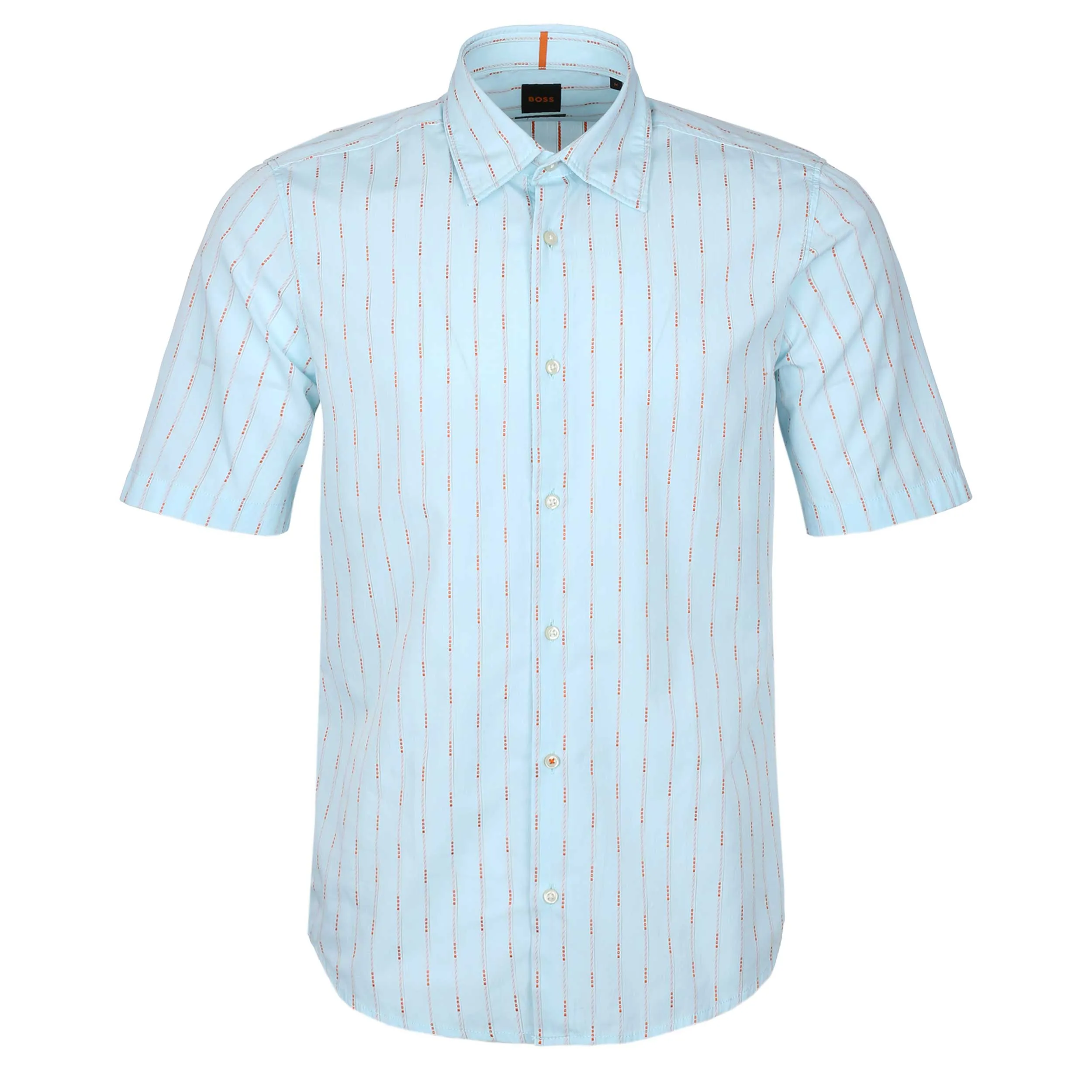 BOSS Rash 2 Short Sleeve Shirt in Mint