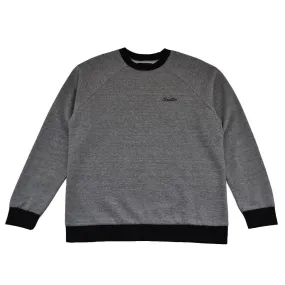 Brixton - Trevor Crew Men's Fleece, Heather Grey/Black