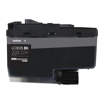 Brother INKvestment Tank Ultra High-yield Black Ink Cartridge, 6000 Pages - LC3035BK