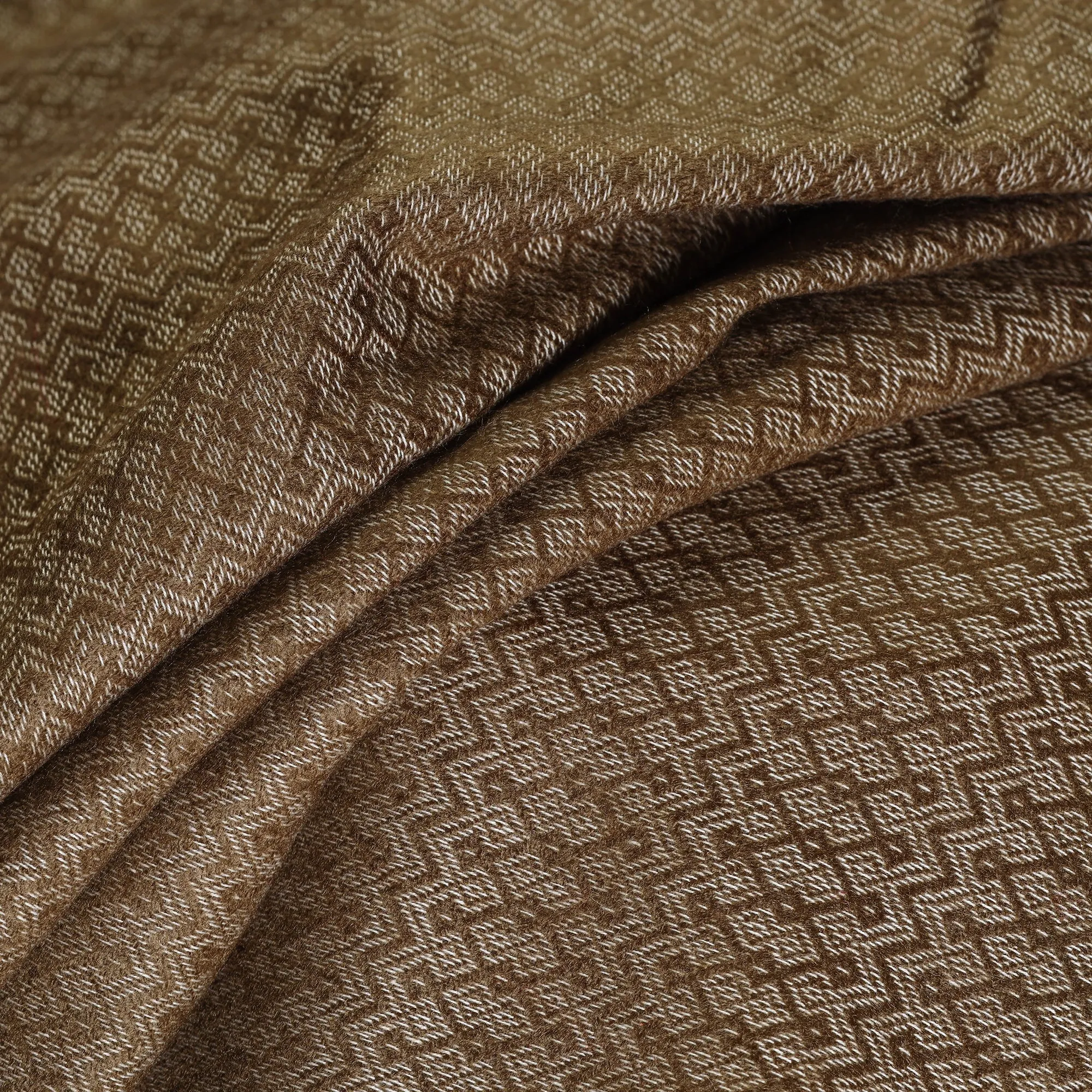 Brown - Acrylic Fine Wool Fabric 25