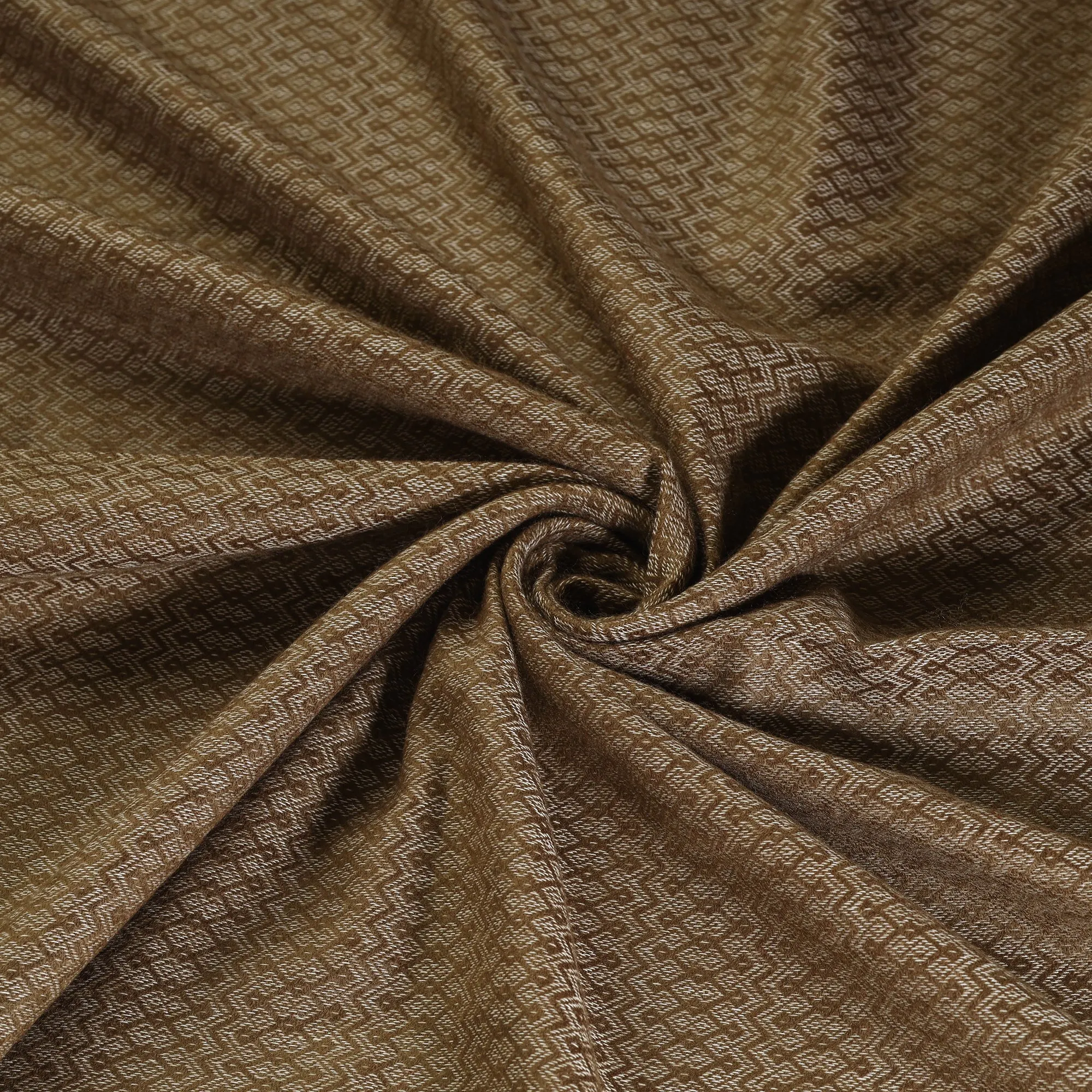 Brown - Acrylic Fine Wool Fabric 25