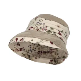 Bucket Hat Packable Floral Fall Winter Women Lady Cap Bucket Hat SLB1444