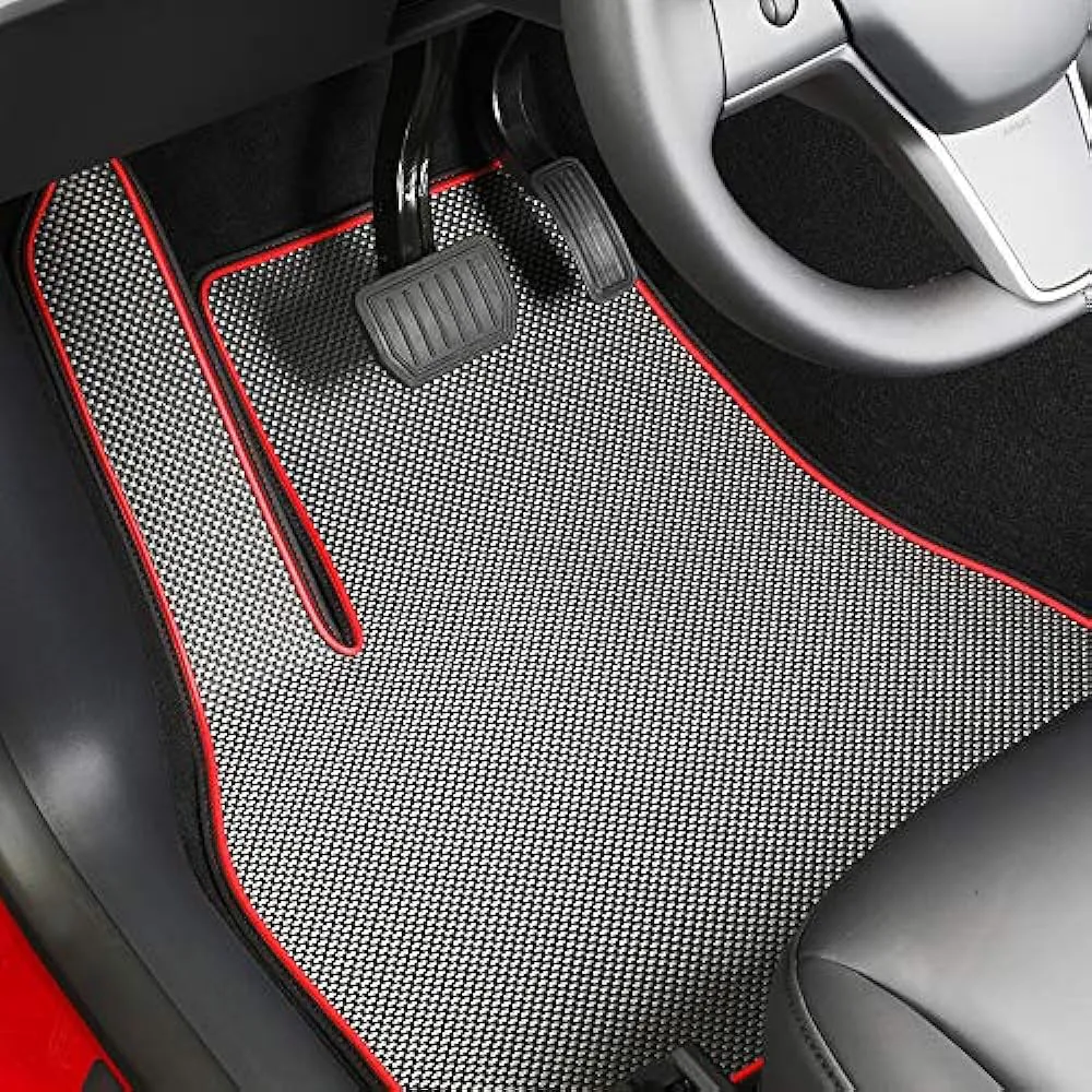 CarGym Weatherproof Floor Mats for 17-23 Tesla Model 3 / 20-23 Model Y