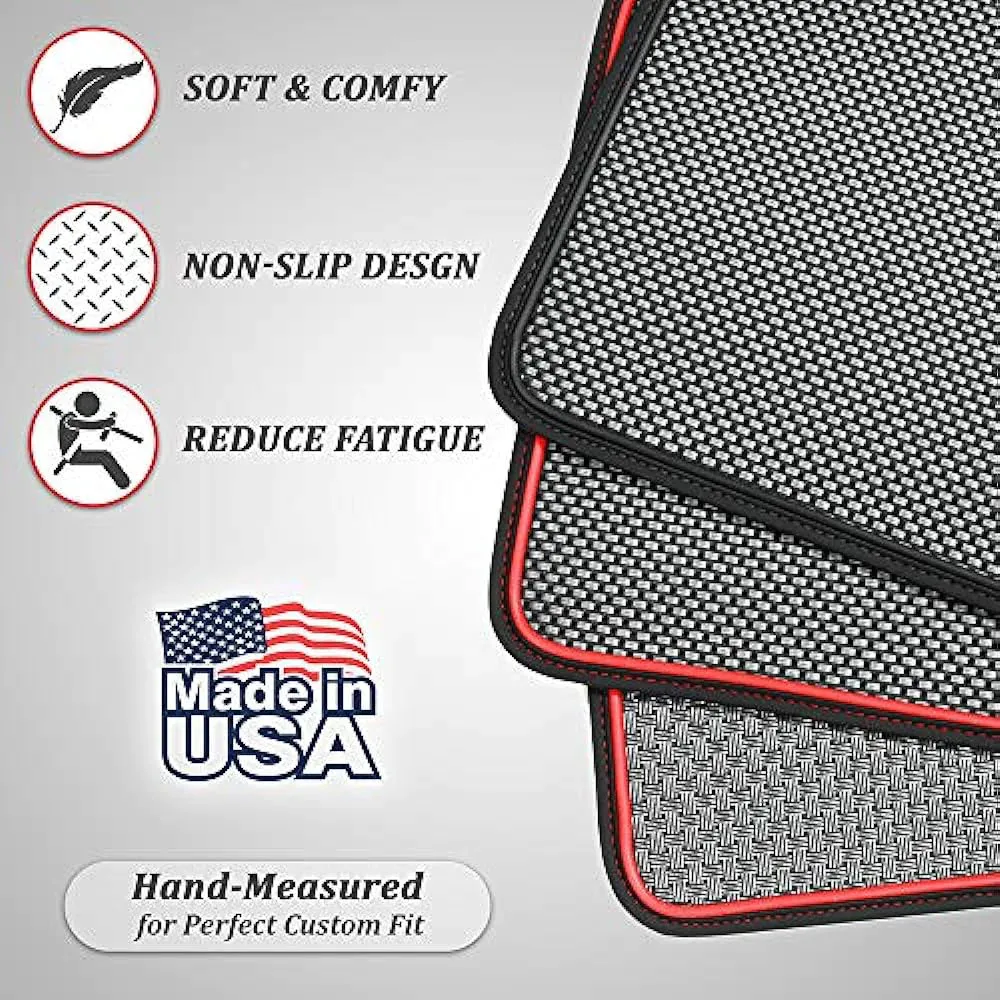 CarGym Weatherproof Floor Mats for 17-23 Tesla Model 3 / 20-23 Model Y