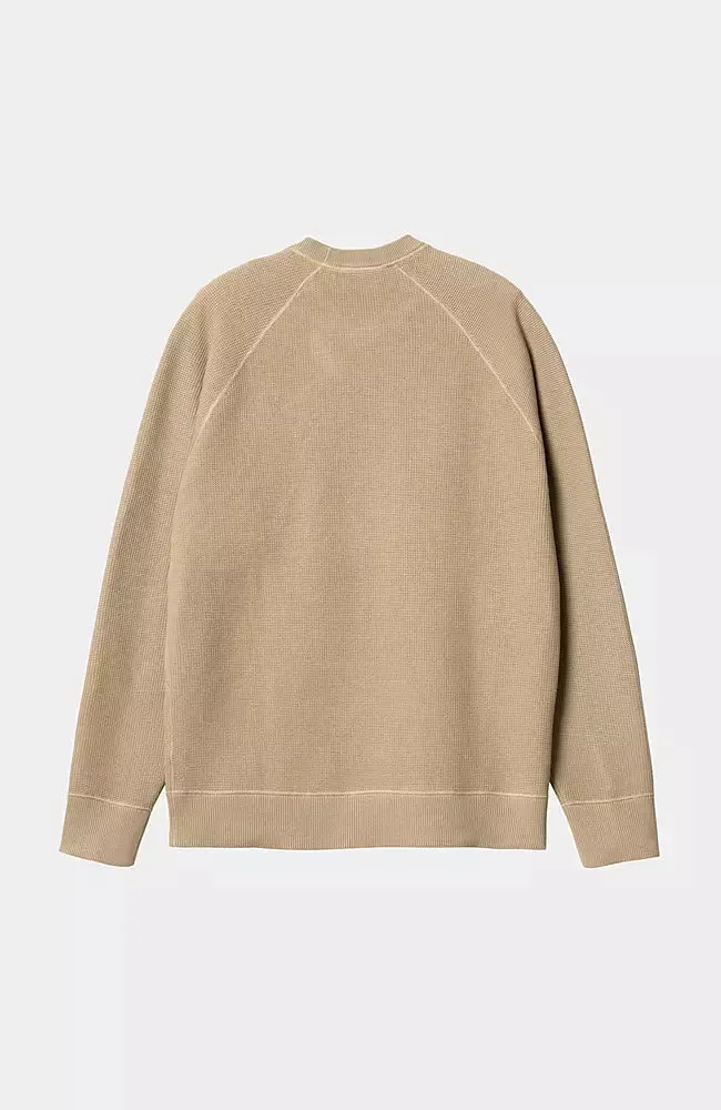 Carhartt Chase Sweater / knit sable Tan