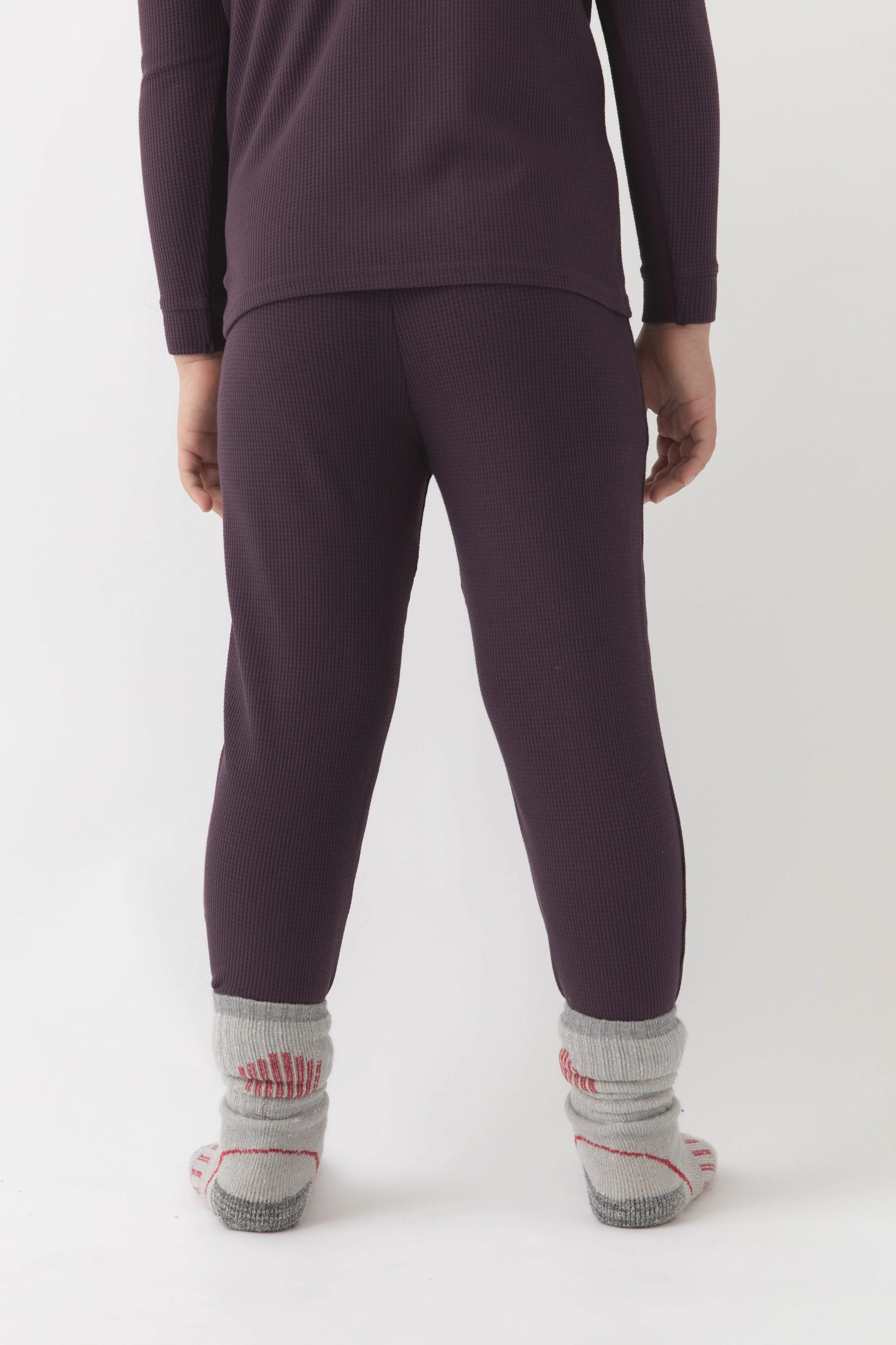 Children's Bamboo Waffle Knit Base Layer Pant