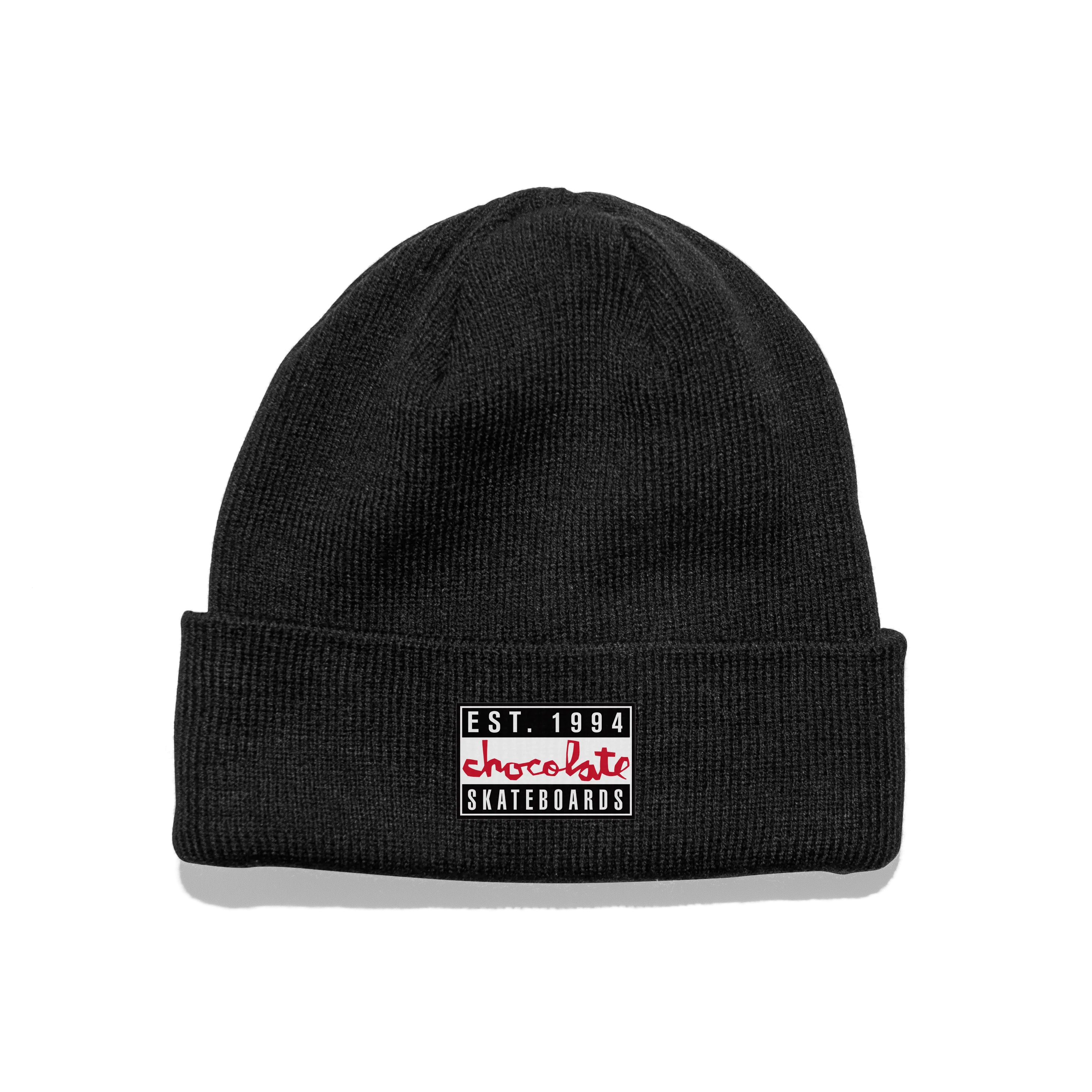 Chocolate Advisory Beanie Black