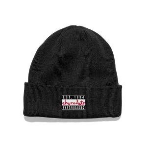 Chocolate Advisory Beanie Black