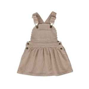 Cleo Pinafore | Ivory Cord