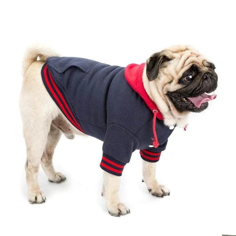 Color Matching Dog Sweater Cotton Pet Clothes