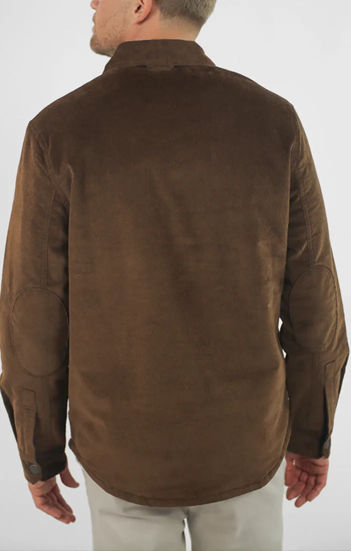 Concord Sherpa Lined Corduroy Shirt Jacket