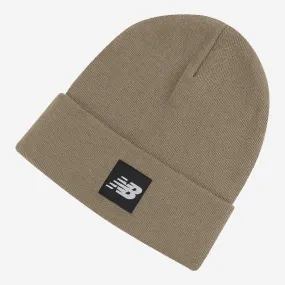 Cuffed Flying NB Logo Beanie - Mushroom