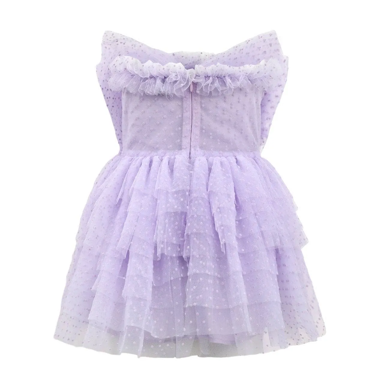 Dream Bow Mini Tulle Dress