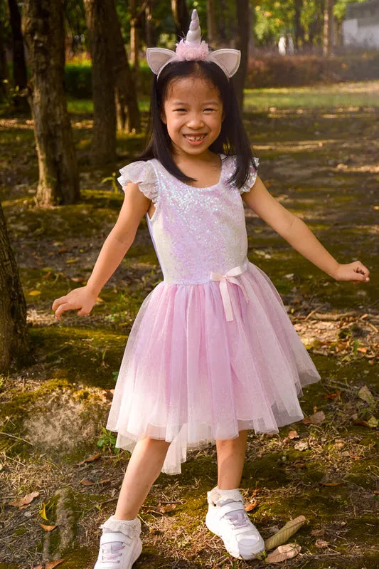 Dreamy Unicorn Dress Size 3-4