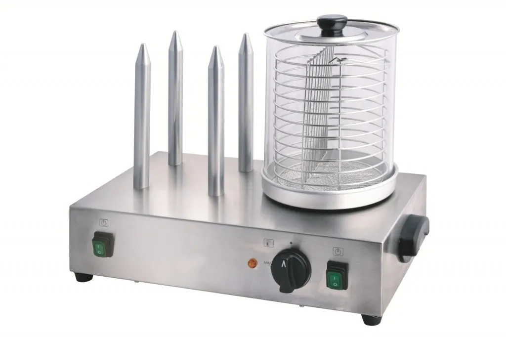 Empire Hot Dog Storer and Warmer 4 Bun Spikes - EMP-HDSTW4