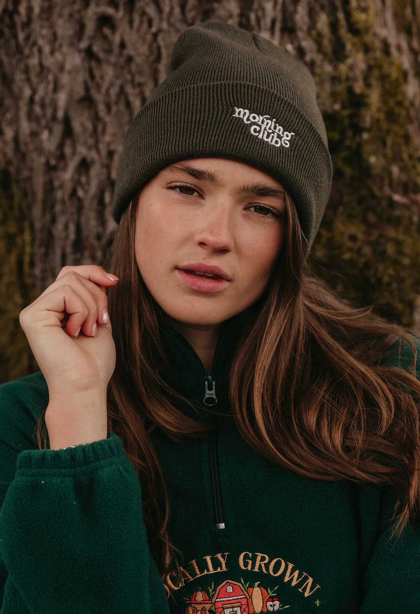 Essential Embroidered Beanie Hat