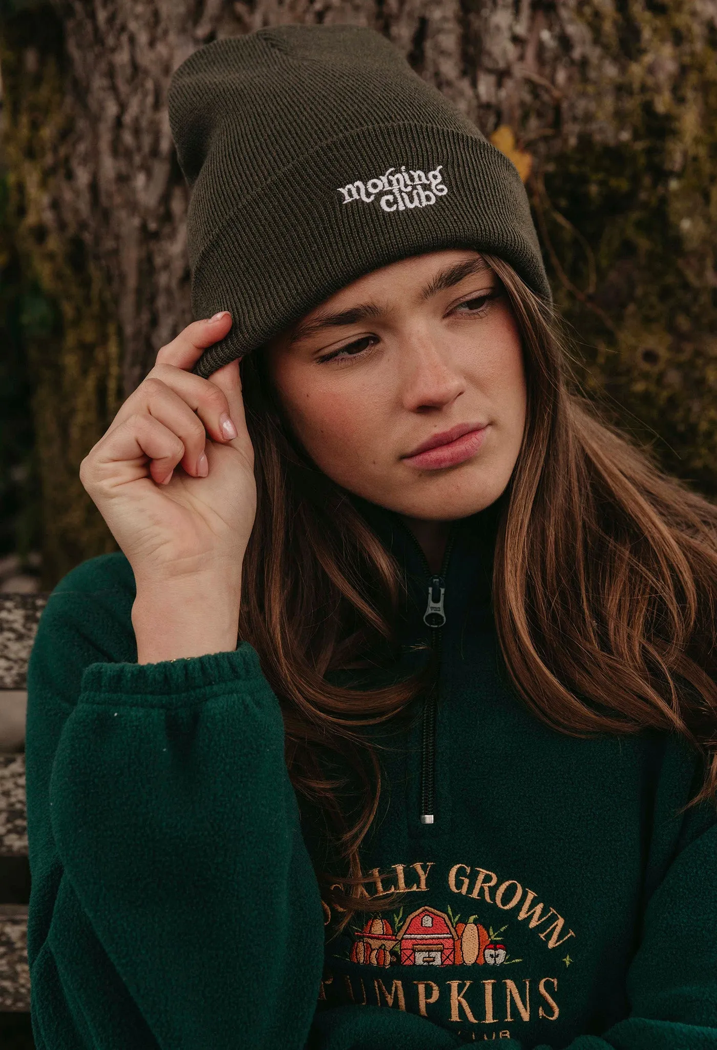 Essential Embroidered Beanie Hat