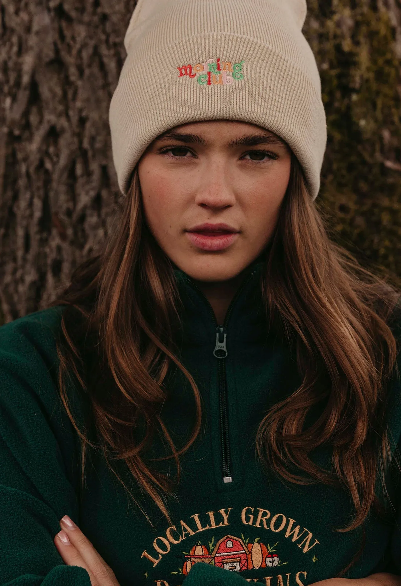 Essential Embroidered Beanie Hat