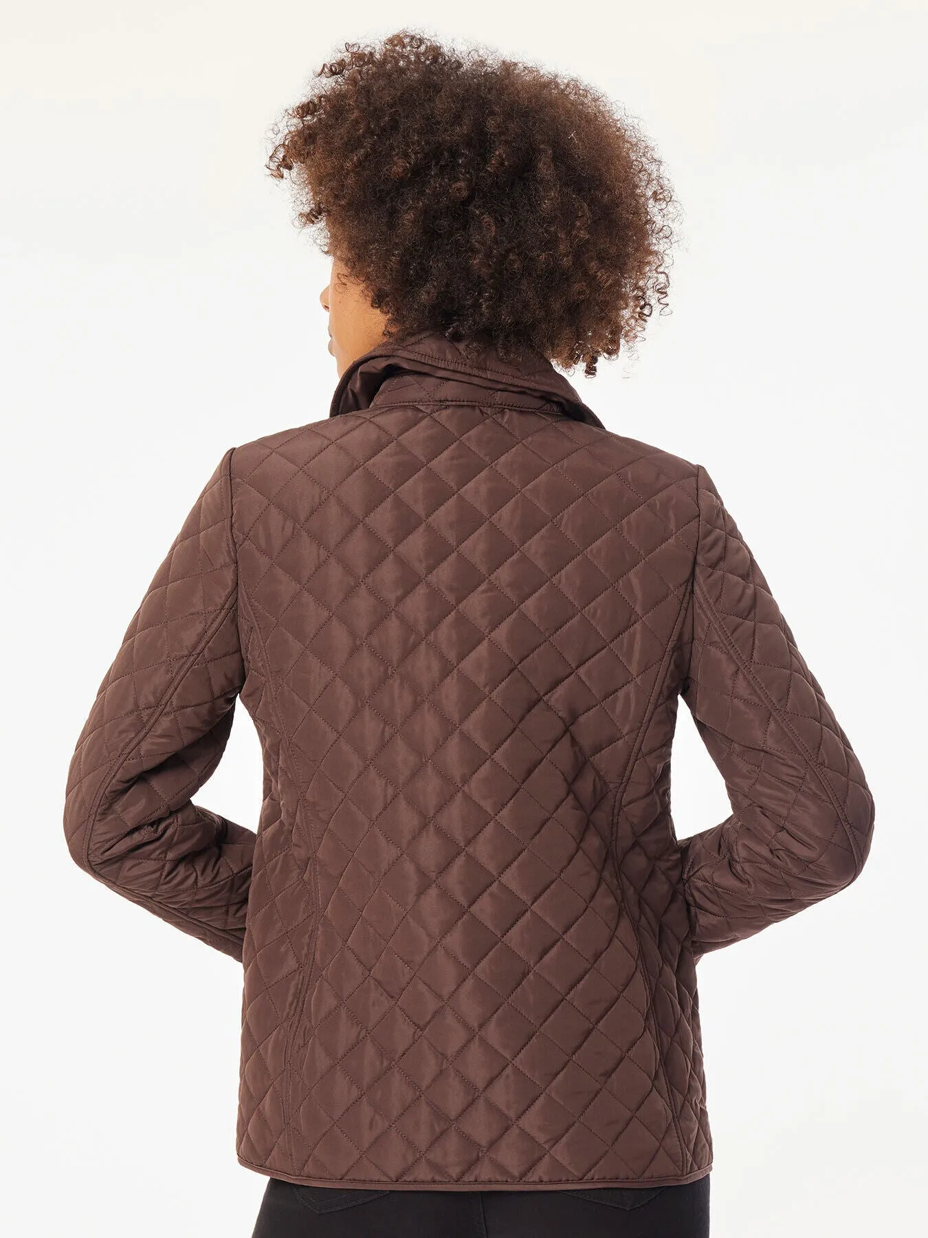 Five-Button Quilted Jacket