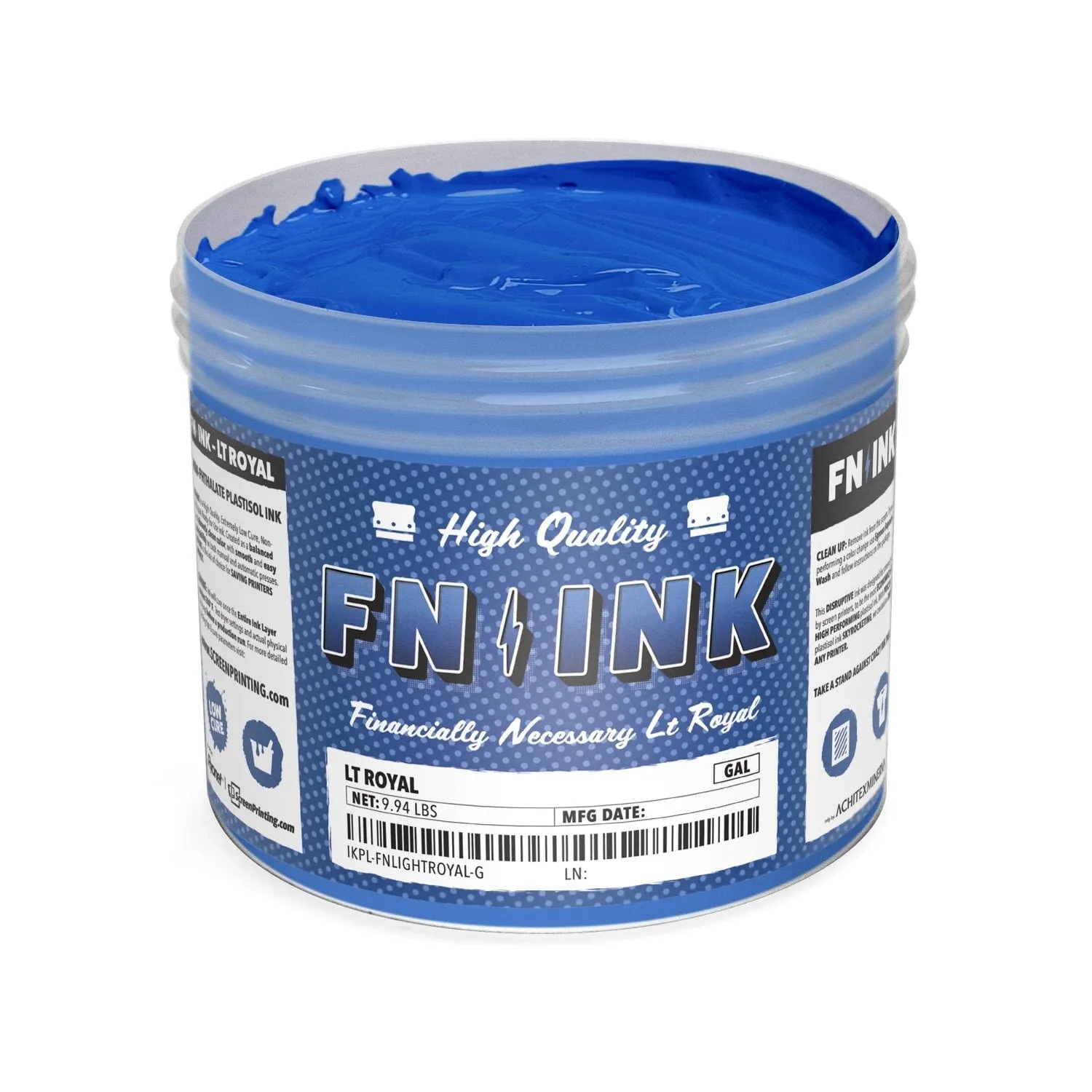 FN-INK™ Light Royal Blue Plastisol Ink