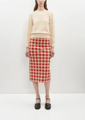 Gingham Petra Skirt