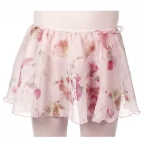 Girls Pink Crinkle Pull On Skirt