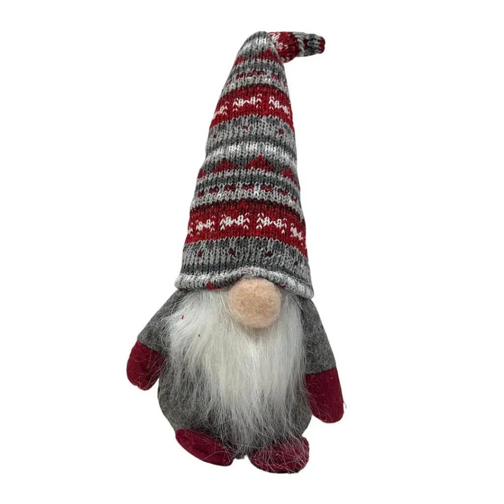 Gnome Buddies 10.5in, Stripe Sweater Hat