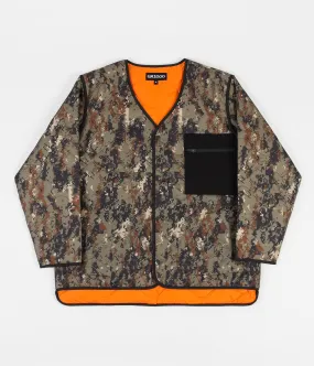 GX1000 Reversible Quilted Liner Jacket - Camo / Orange