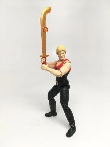 Hero H.A.C.K.S. Wave 2 Flash Gordon Movie Tank Top Flash Gordon 4-Inch Figure