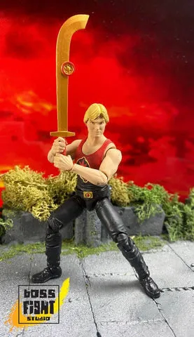 Hero H.A.C.K.S. Wave 2 Flash Gordon Movie Tank Top Flash Gordon 4-Inch Figure