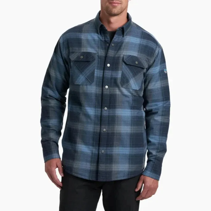 Joyrydr Long Sleeve Flannel Shirt - Blue Creek