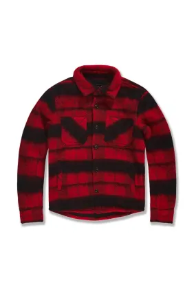 Kids Vandal Flannel Shacket (Buffalo Plaid)