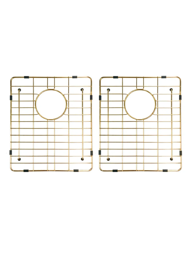 Lavello Protection Grid for MKSP-D760440 (2pcs) - Brushed Bronze Gold