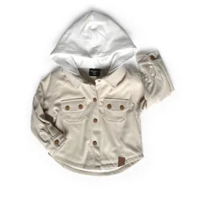 Little Bipsy Corduroy Shacket - Oat