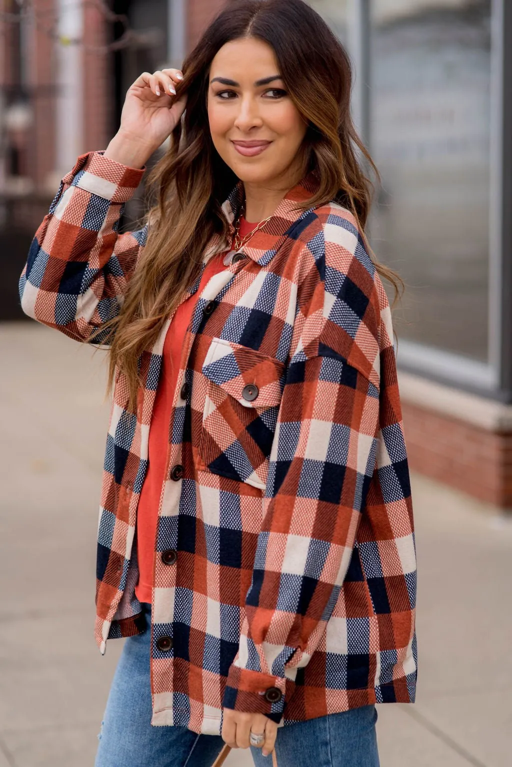 Lovestruck Plaid Shacket