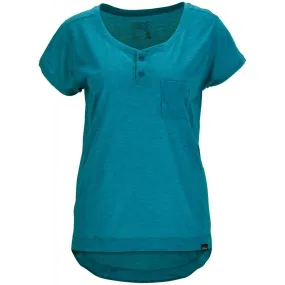 Maglia donna Patagonia Capilene Cool Trail Bike Henley - Verde